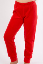 HTG 007 Флисовые штаны для девочек (красный)