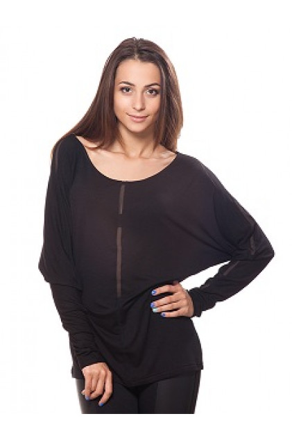 BL 137 Блуза-свитер жен(черный)
