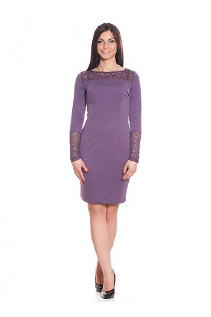 СЛ 090 Платье жен(фиолетовый)