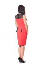 СЛ 139 Платье жен(красный)