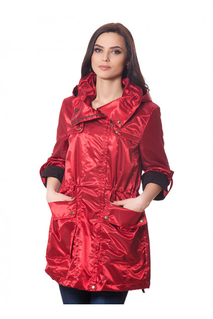 КЛВ 004 Куртка жен(бордовый)